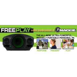 MACKIE FREEPLAY - SISTEMA PA PORTATILE 300W BLUETOOTH CON EFFETTI