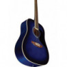 Eko Ranger 6 Blue Sunburst - Chitarra Acusticha Folk