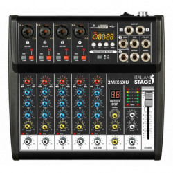 Italian Stage 2MIX6XU Mixer...