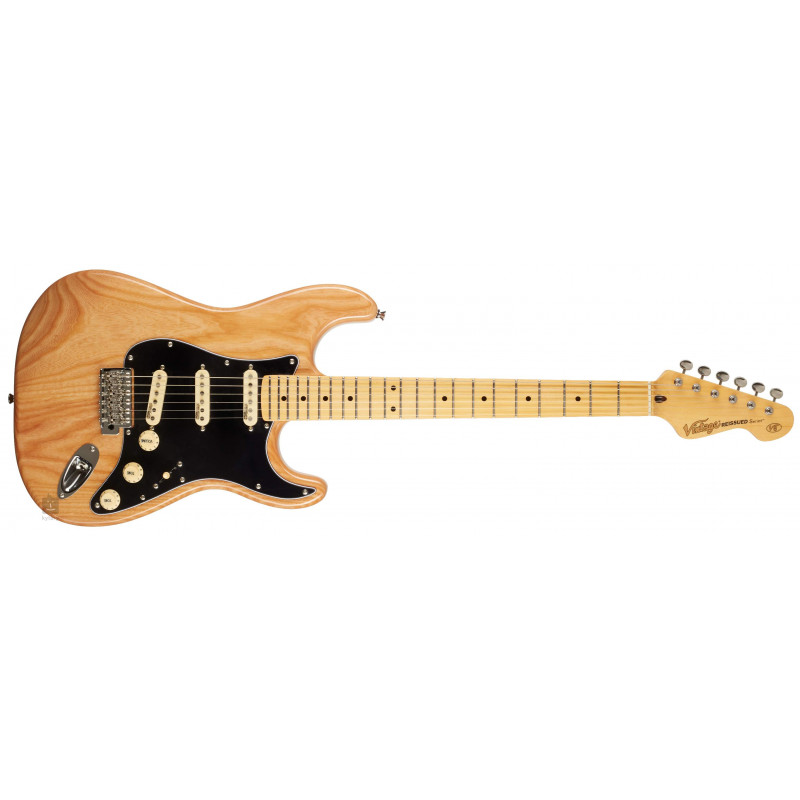Vintage Reissued V6MNAT Stratocaster Natural Ash