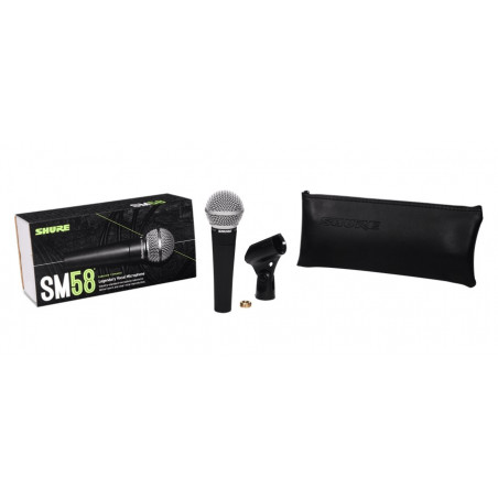 SHURE SM58 - MICROFONO PER VOCE