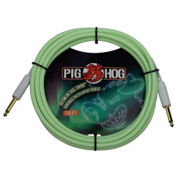 Pig Hog PCH10GLO 10 FT 8mm...